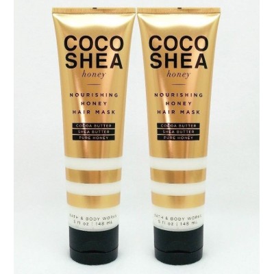 2 Bath & Body Works COCO SHEA - HONEY Nourishing Hair Mask Moisture Replenish   332667986409
